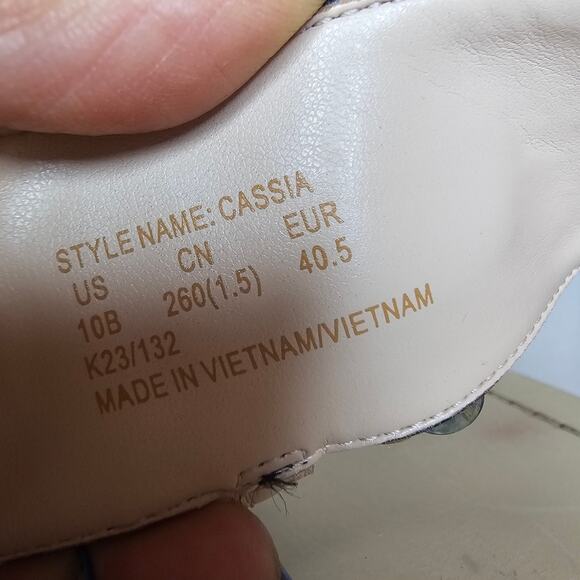 Kate Spade‎ Sz10 Patent Leather Flip-flops CassiaSandleSlippers Summer Designer - Picture 13 of 16